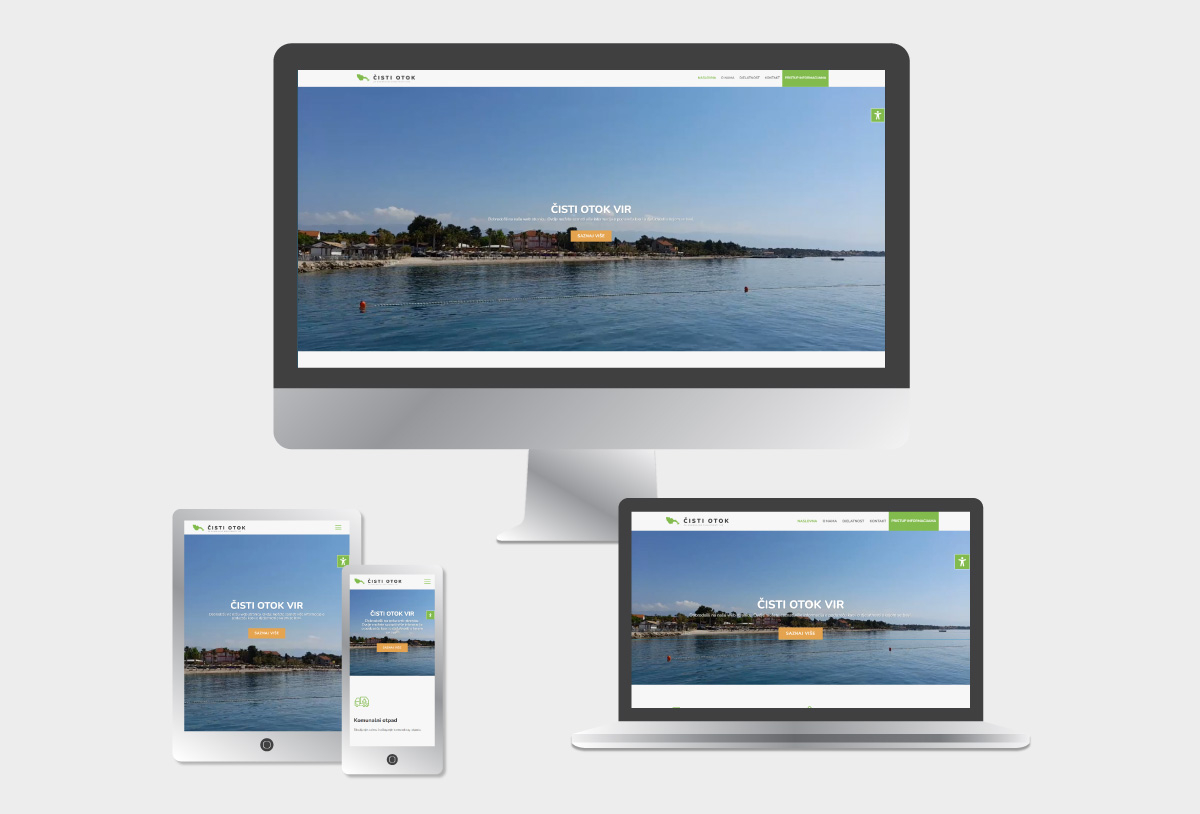 Cisti otok - web Cisti otok - web