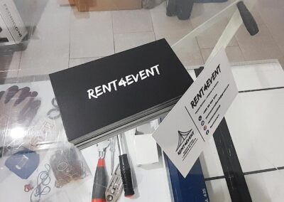 RENT4EVENT - vizitke